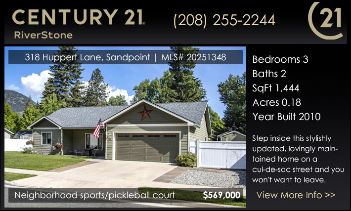 Beautiful, like new, single story home located in a quiet neighborhood in Sandpoint